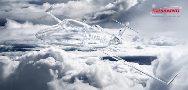 Messring – Messring Motiv – Flugzeug Visual – Messring – Sicherheit ist unsichtbar – Motiv Flugzeug