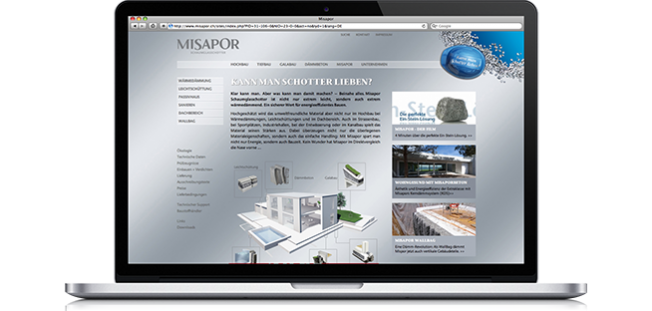 Misapor – Webseite – Kann man Schotter lieben? Misapor Webseite – Misapor – Kann man Schotter lieben?