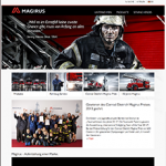 Magirus Brandportal für Feuerwehrleute